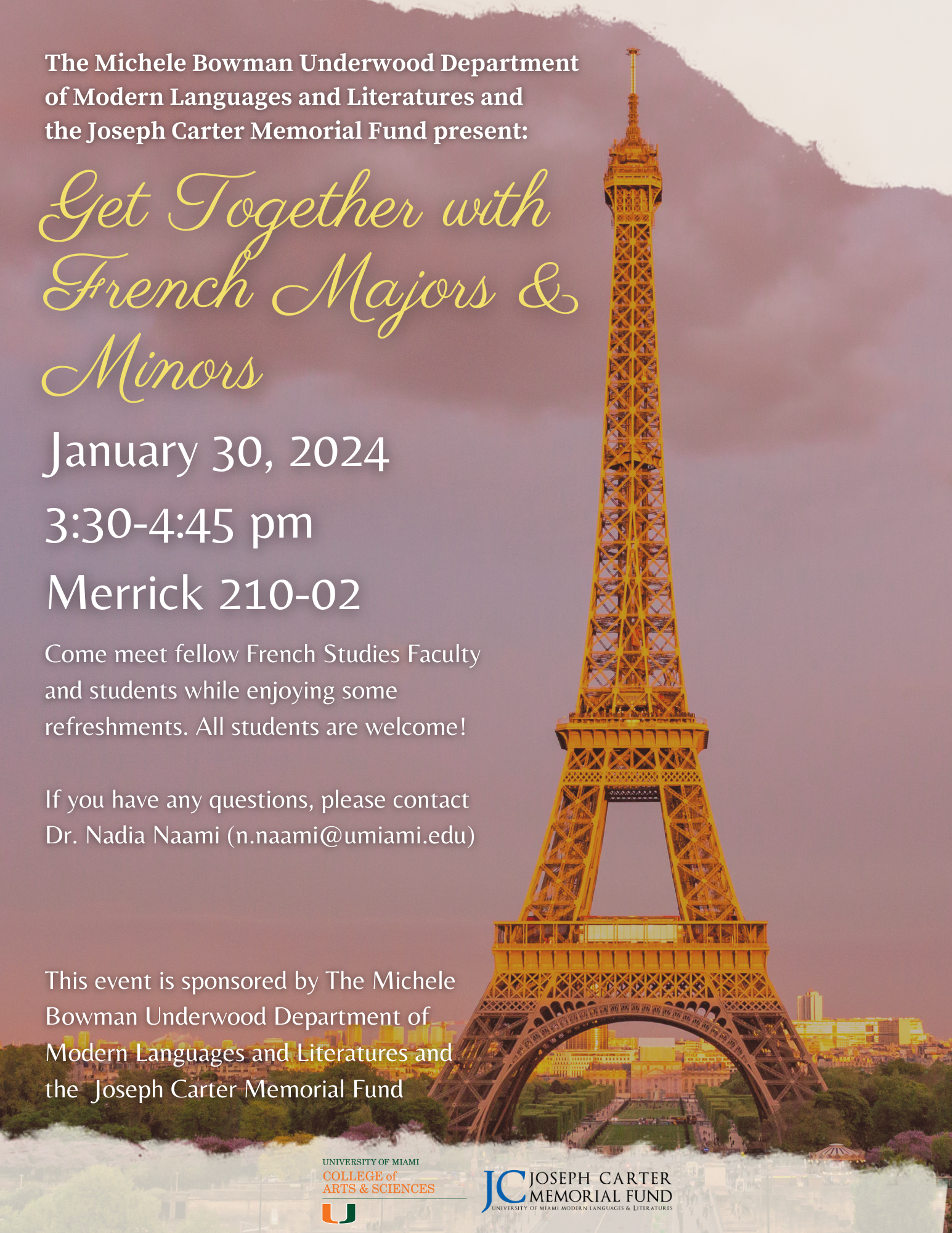 get together French major and minor