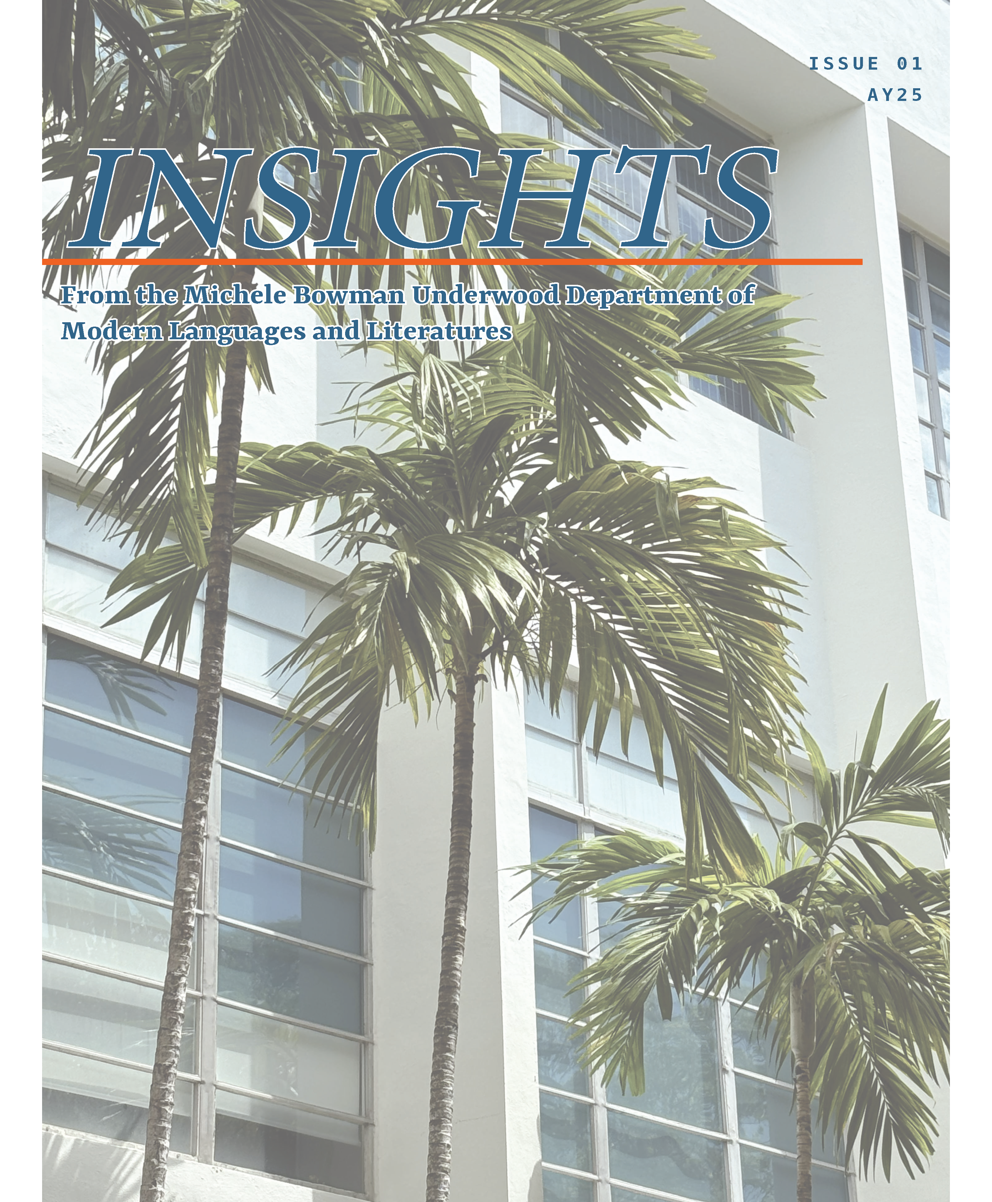 MLL Insights Newsletter Issue 1 cover photo