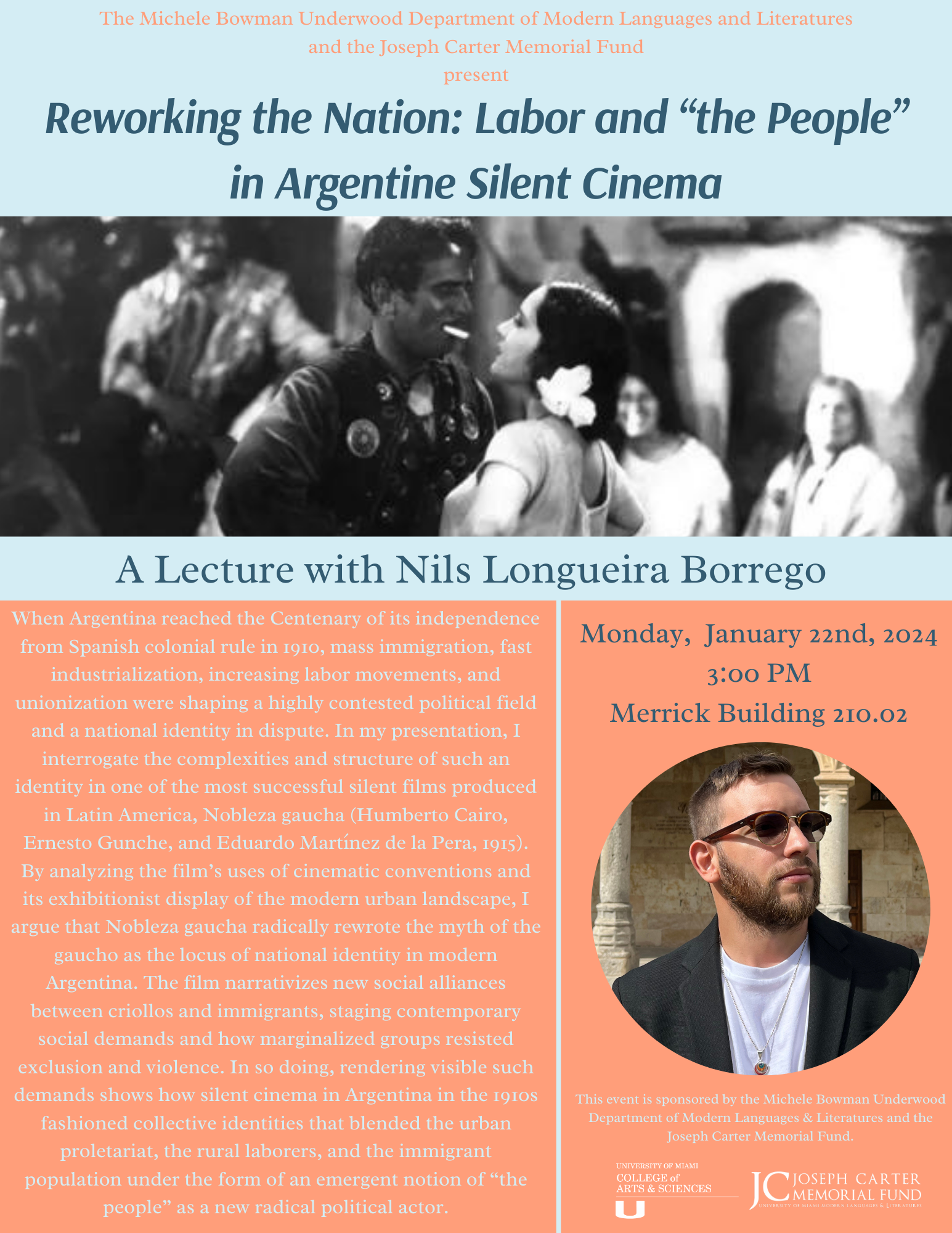 Reworking the Nation Labor and “the People” in Argentine Silent Cinema Flyer