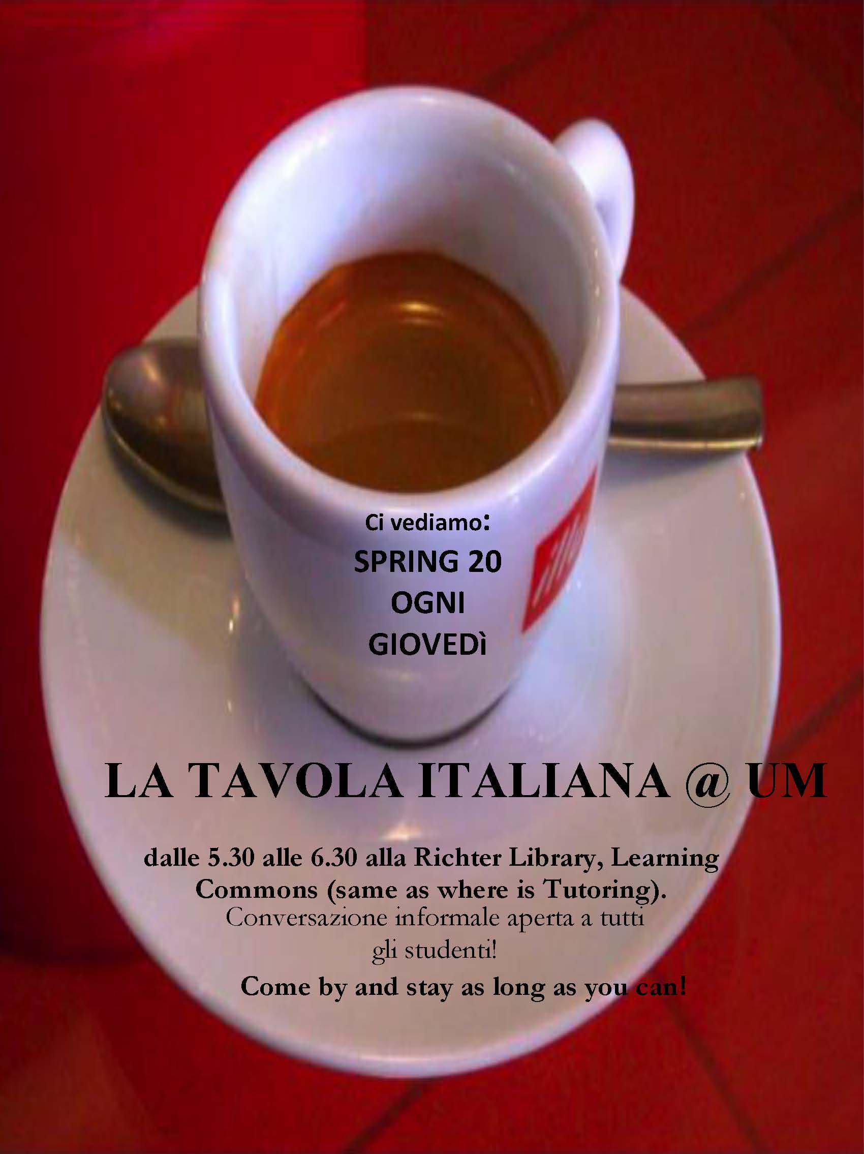 Italian Table Talk spring 2020